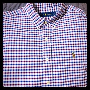 Men’s Polo Ralph Lauren Shirt Large Long Sleeved